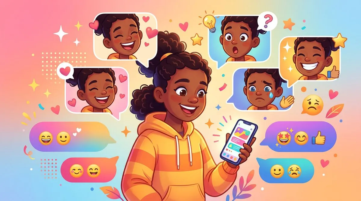 驚いてスマホを見ている人のイラスト